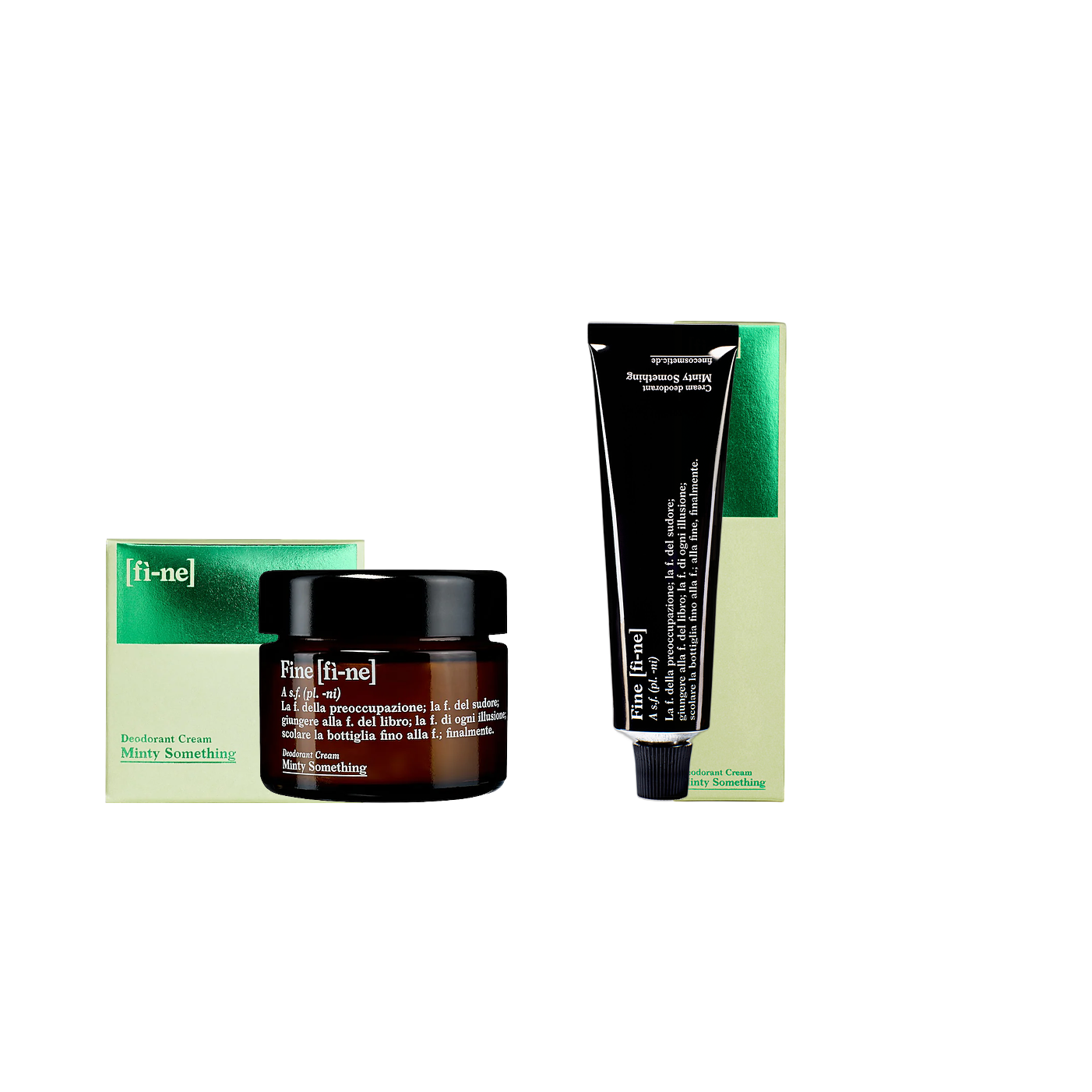 fine Sets Deocreme Set Tiegel+Tube Vetiver Geranium