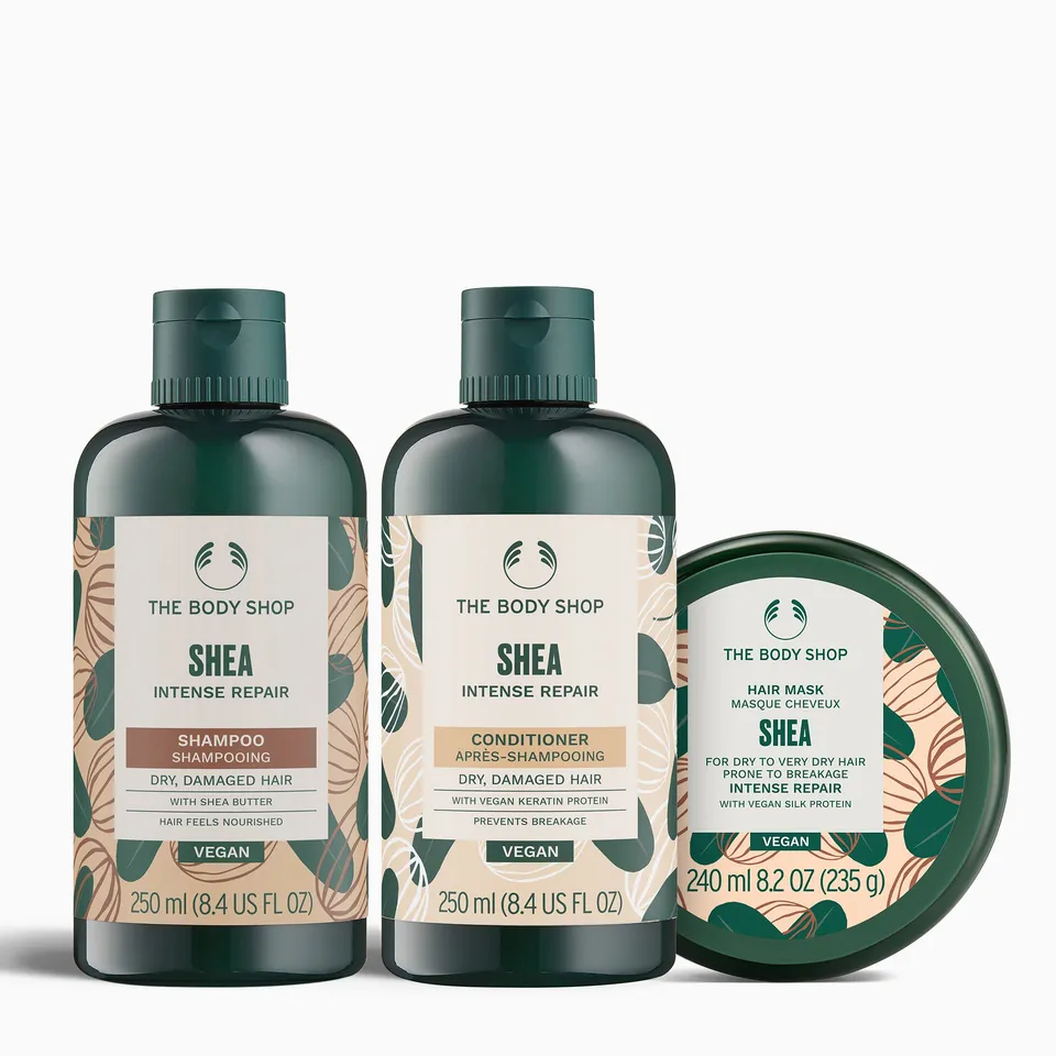 The Body Shop Shea Intense Repair Trio Haarset 3-teilig