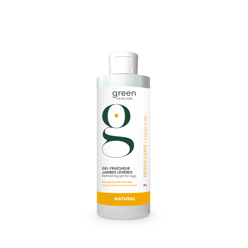 Green Skincare Energie Corps Gel Bein Gel Schwere Beine Menthol