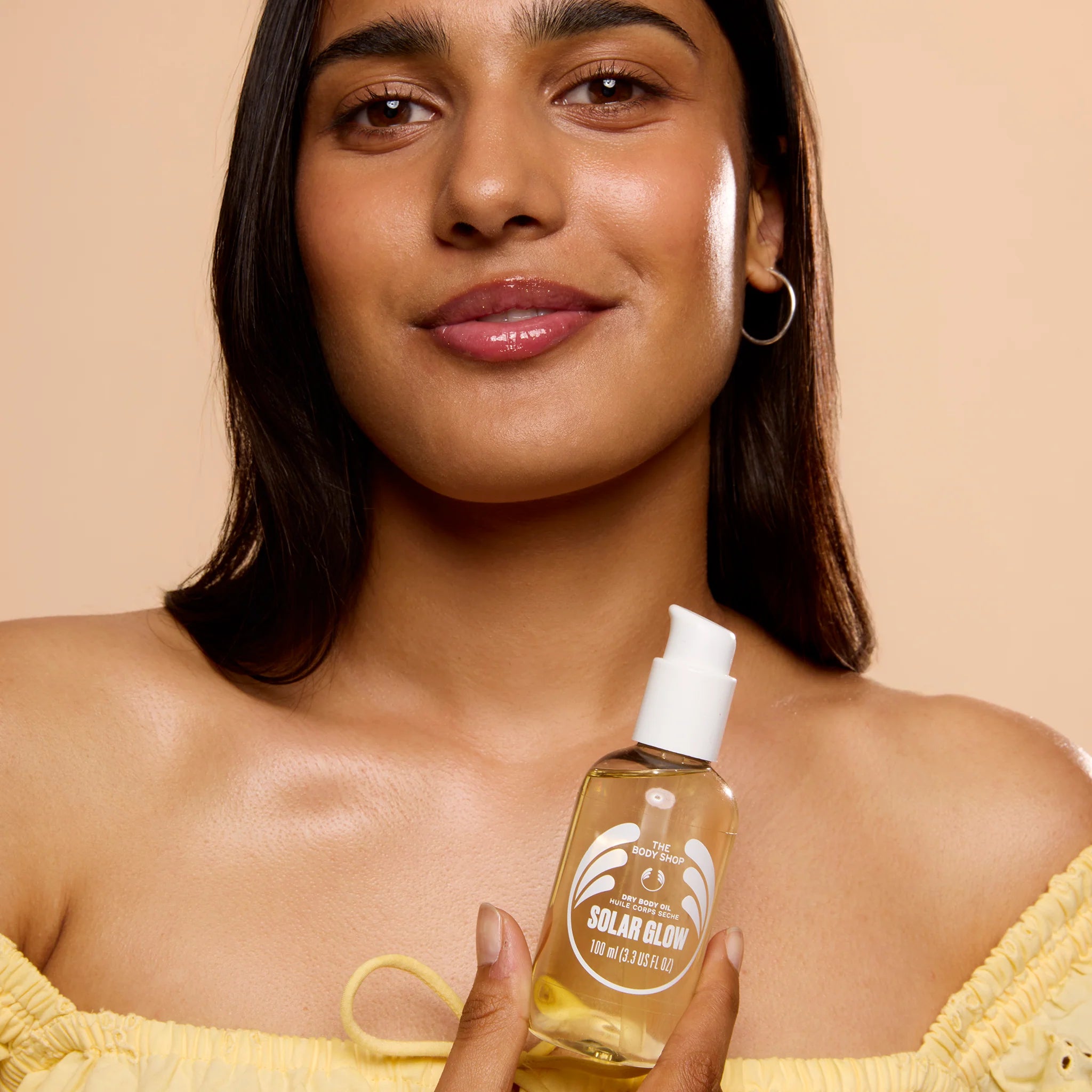 The Body Shop Solar Glow Dry Body Oil Körperöl 100 ml Kokosduft
