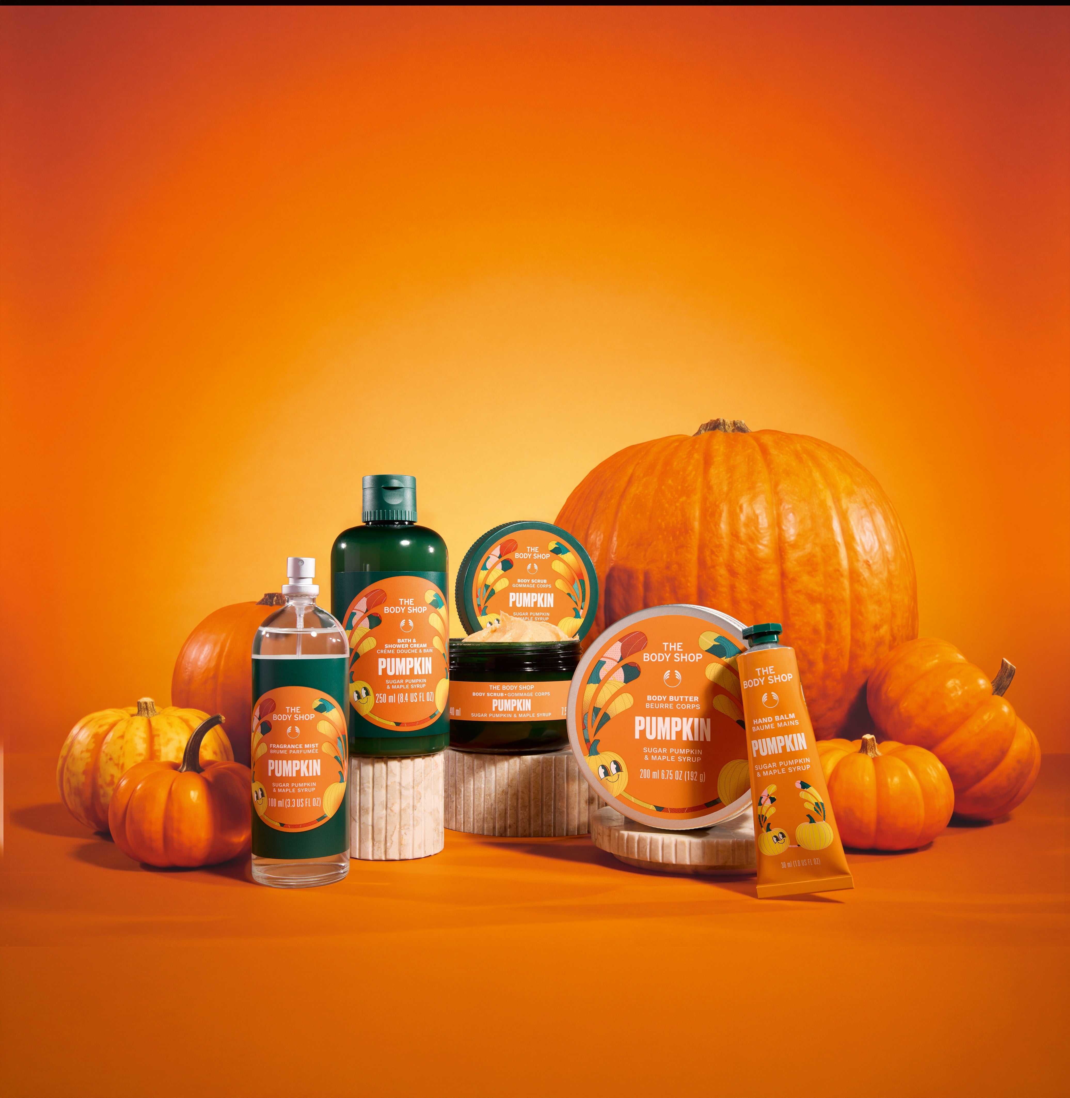 The Body Shop Pumpkin Hand Balm Handcreme 30 ml Kürbis