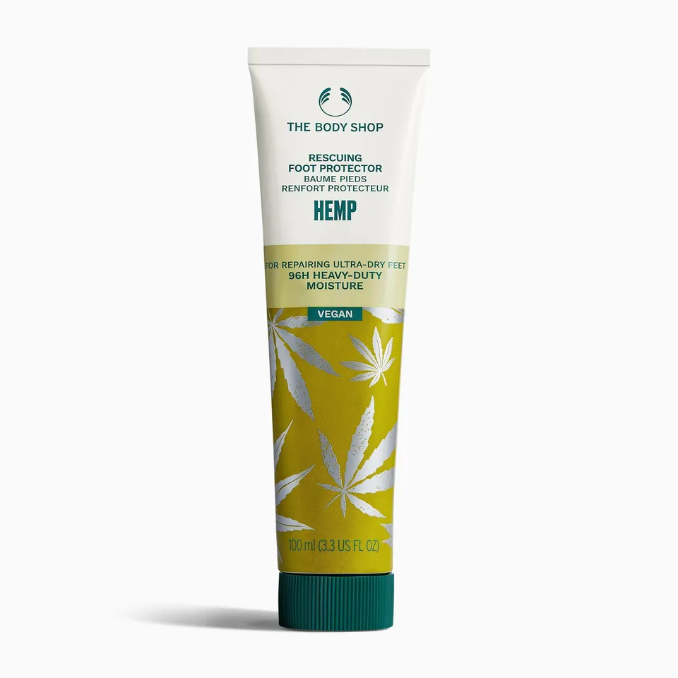 The Body Shop Hemp Foot Protector Fußcreme 100ml Hanf