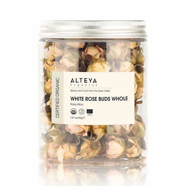 Alteya Organics Rosa Alba Rosenknospen Tee 40 g Bio