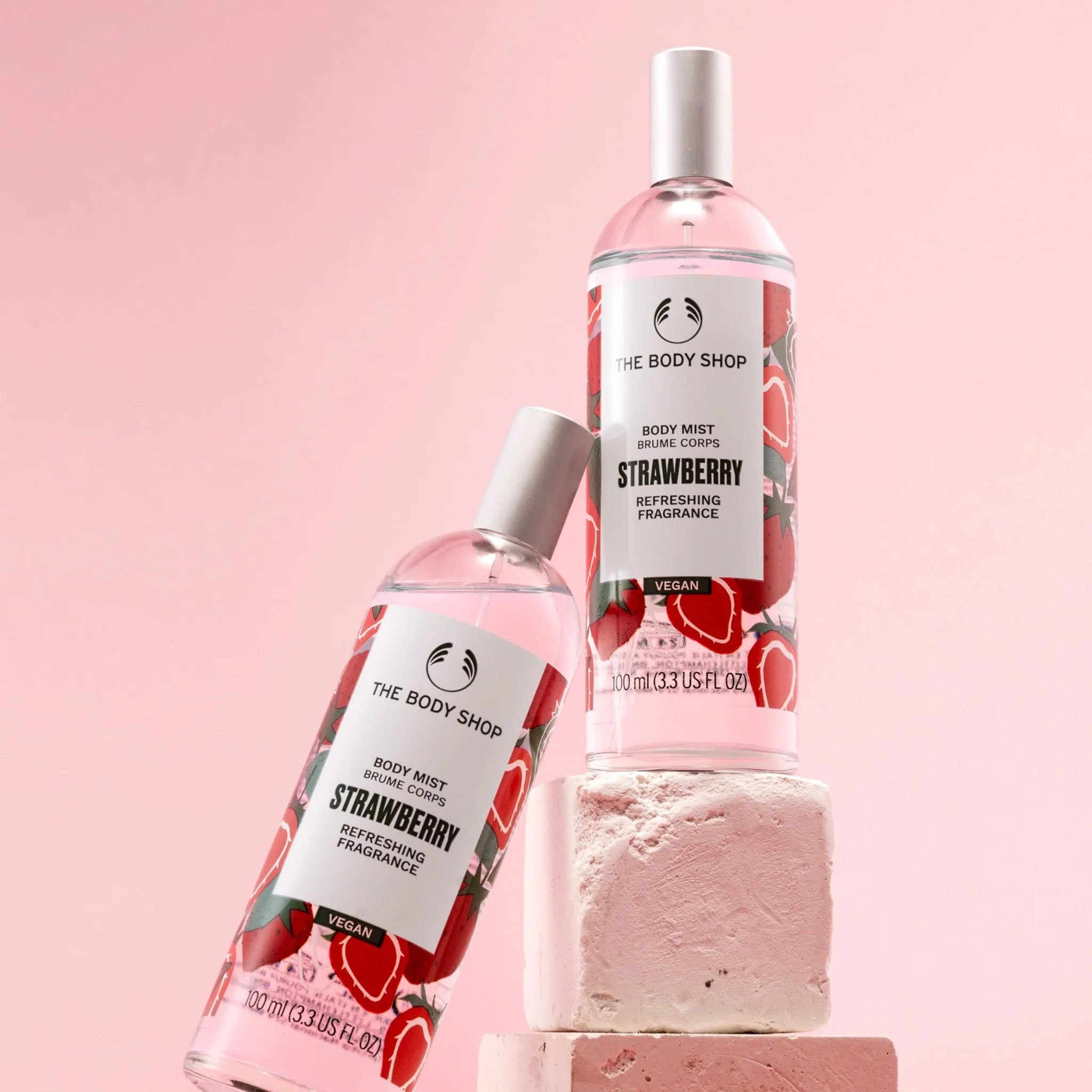 The Body Shop Gift Sets Strawberry Körperpflegeset 3-teilig Erdbeere