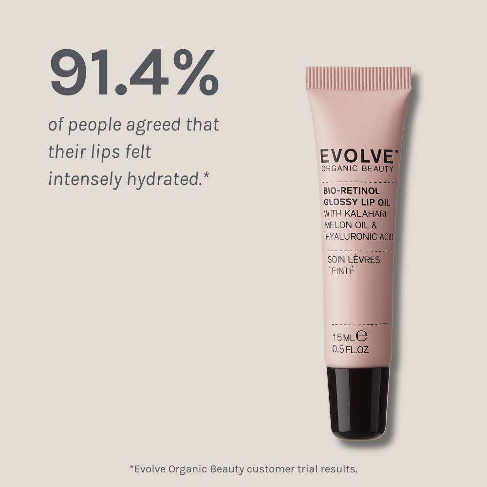 Evolve Organic Beauty Bio-Retinol Lippenöl Wassermelone