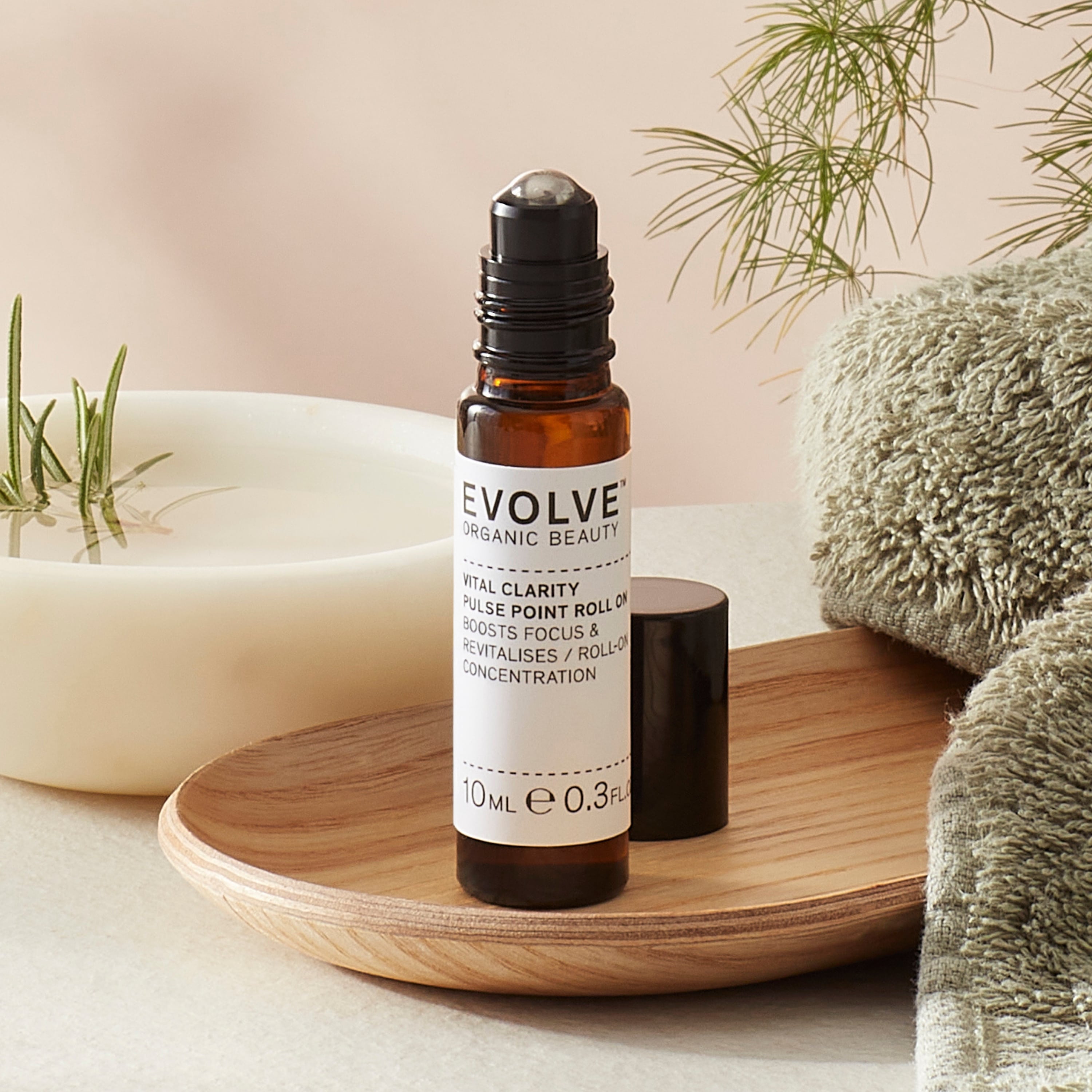 Evolve Organic Beauty Vital Clarity Pulse Point Roll-On Fokus