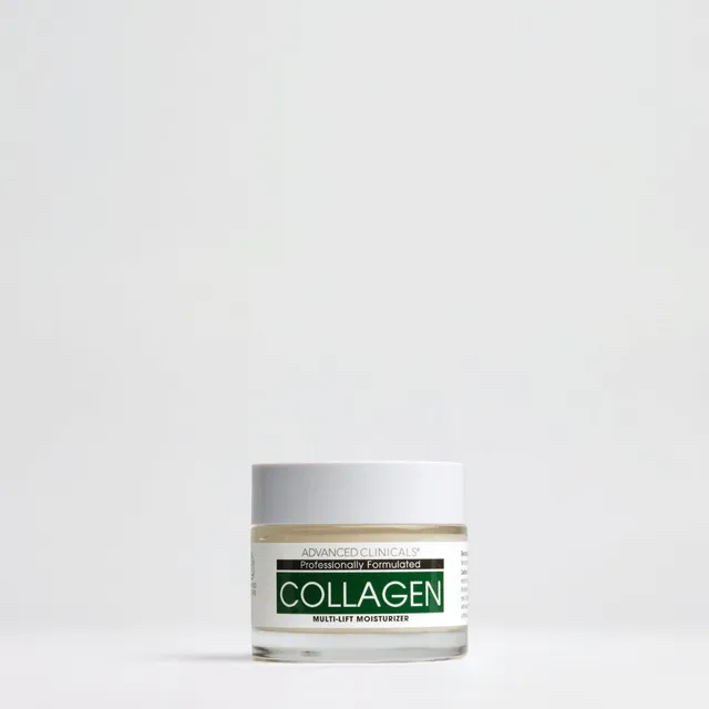Advanced Clinicals Collagen Face Gel-Cream Gesichtscreme Peptide