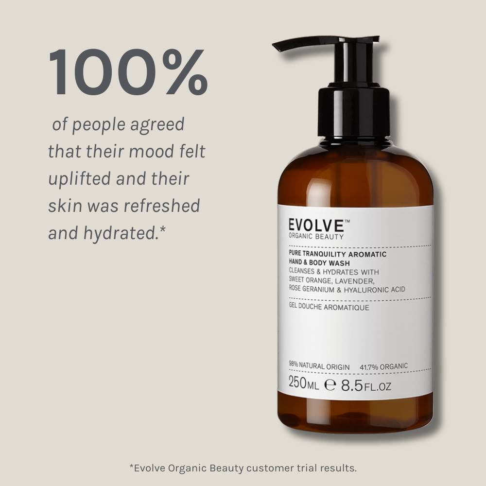 Evolve Pure Tranquility Hand & Body Wash Duschgel Blutorange