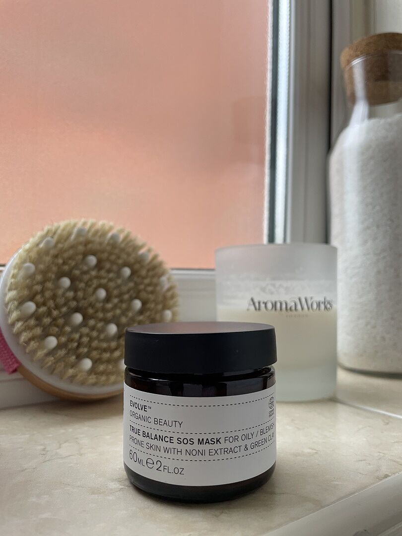 Evolve Organic Beauty True Balance SOS Mask Gesichtsmaske 60ml unreine Haut