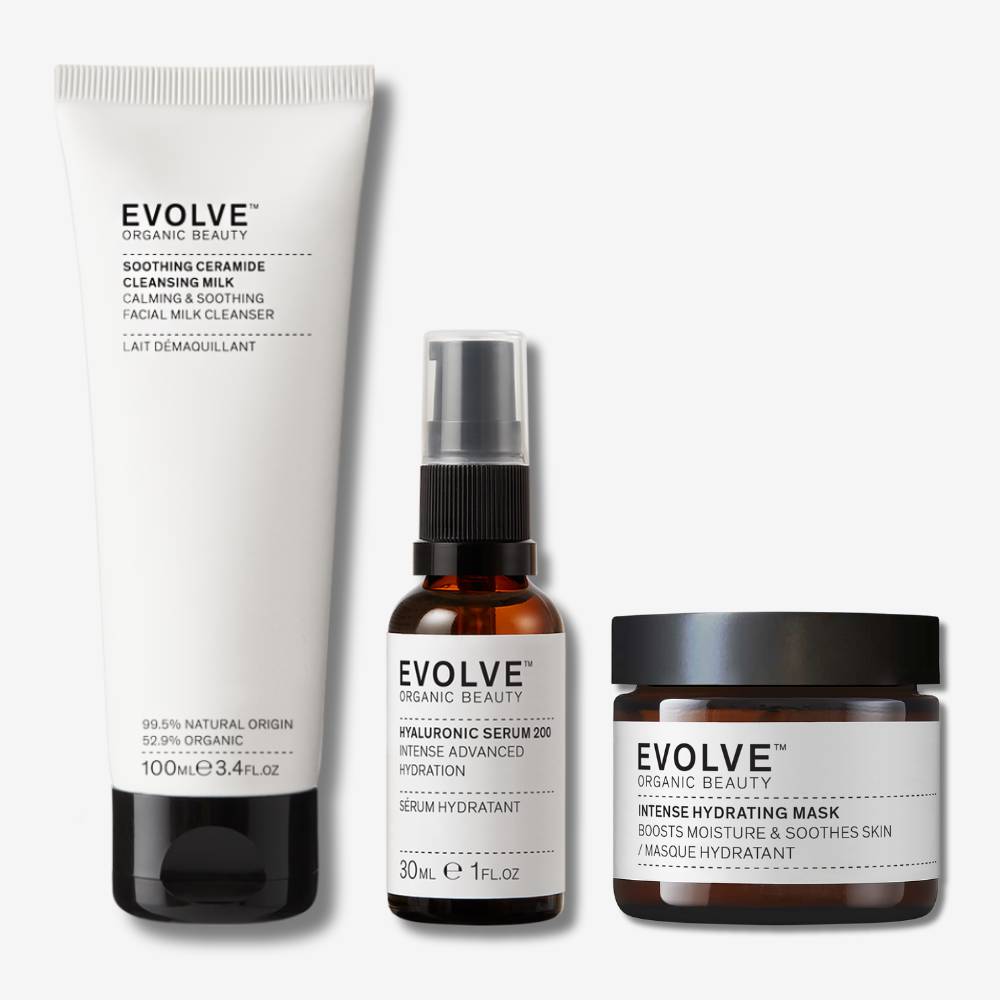 Evolve Organic Beauty Sensitive Skin Saviour Set Gesichtscreme Duftfrei