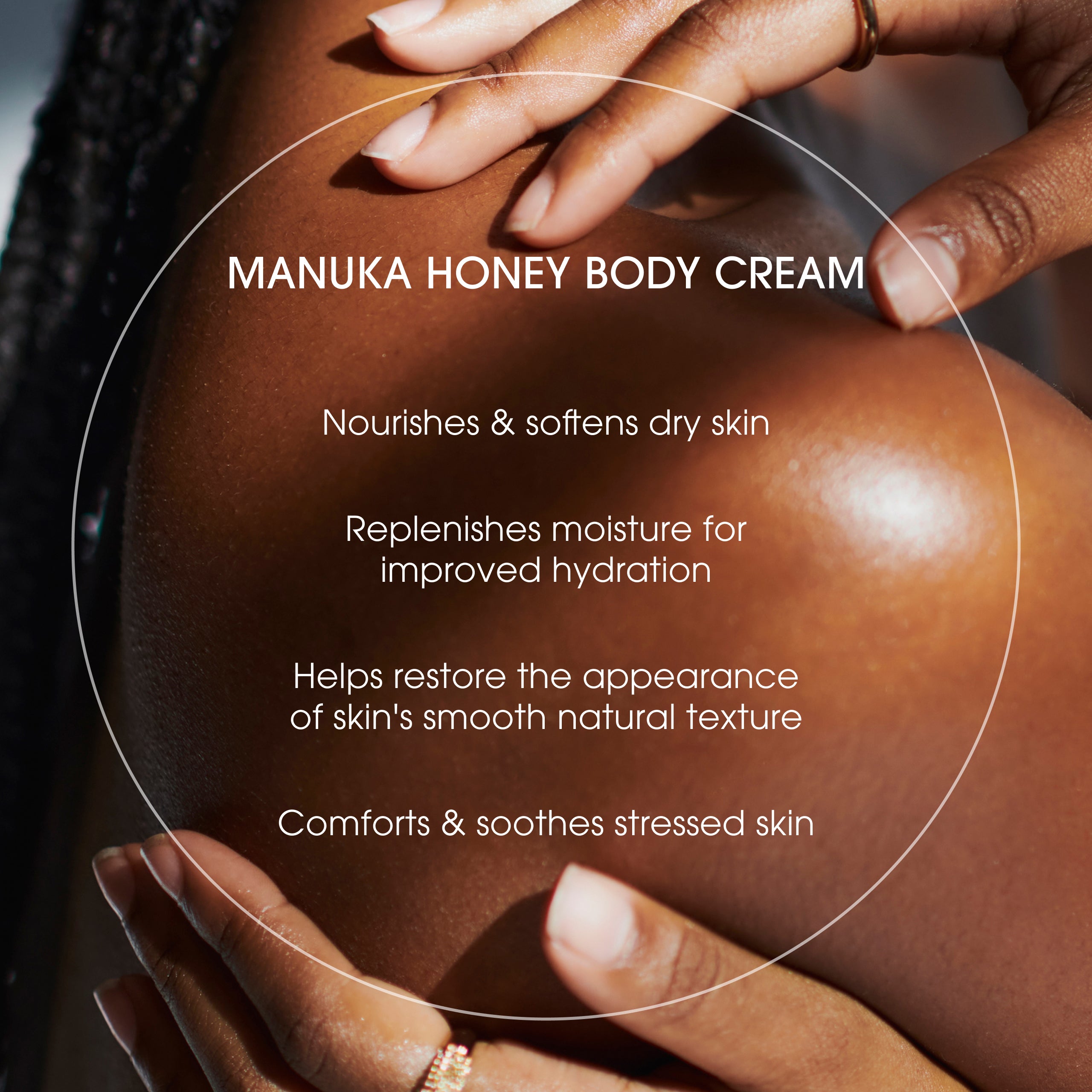 Advanced Clinicals Manuka Honey Körpercreme Trockene Haut