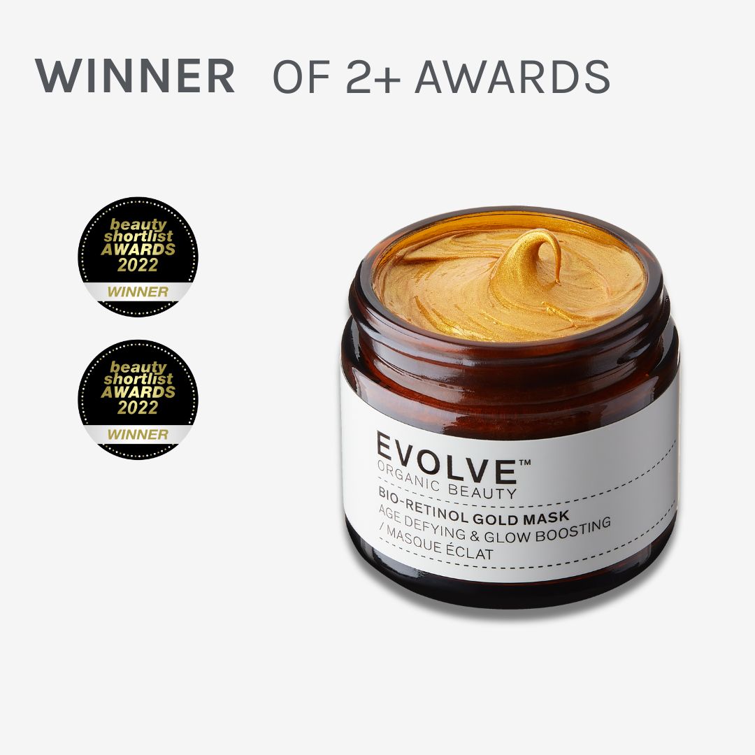 Evolve Bio-Retinol Gold Face Mask Gesichtsmaske Supersize Falten