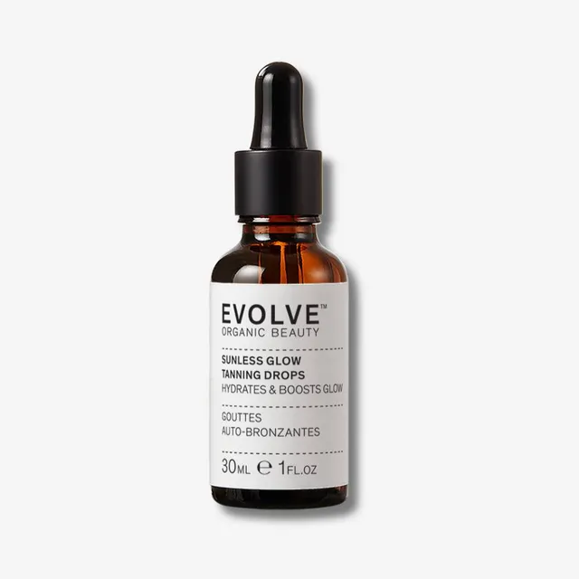 Evolve Sunless Glow Self Tanning Drops Selbstbräuner Gesicht DHA