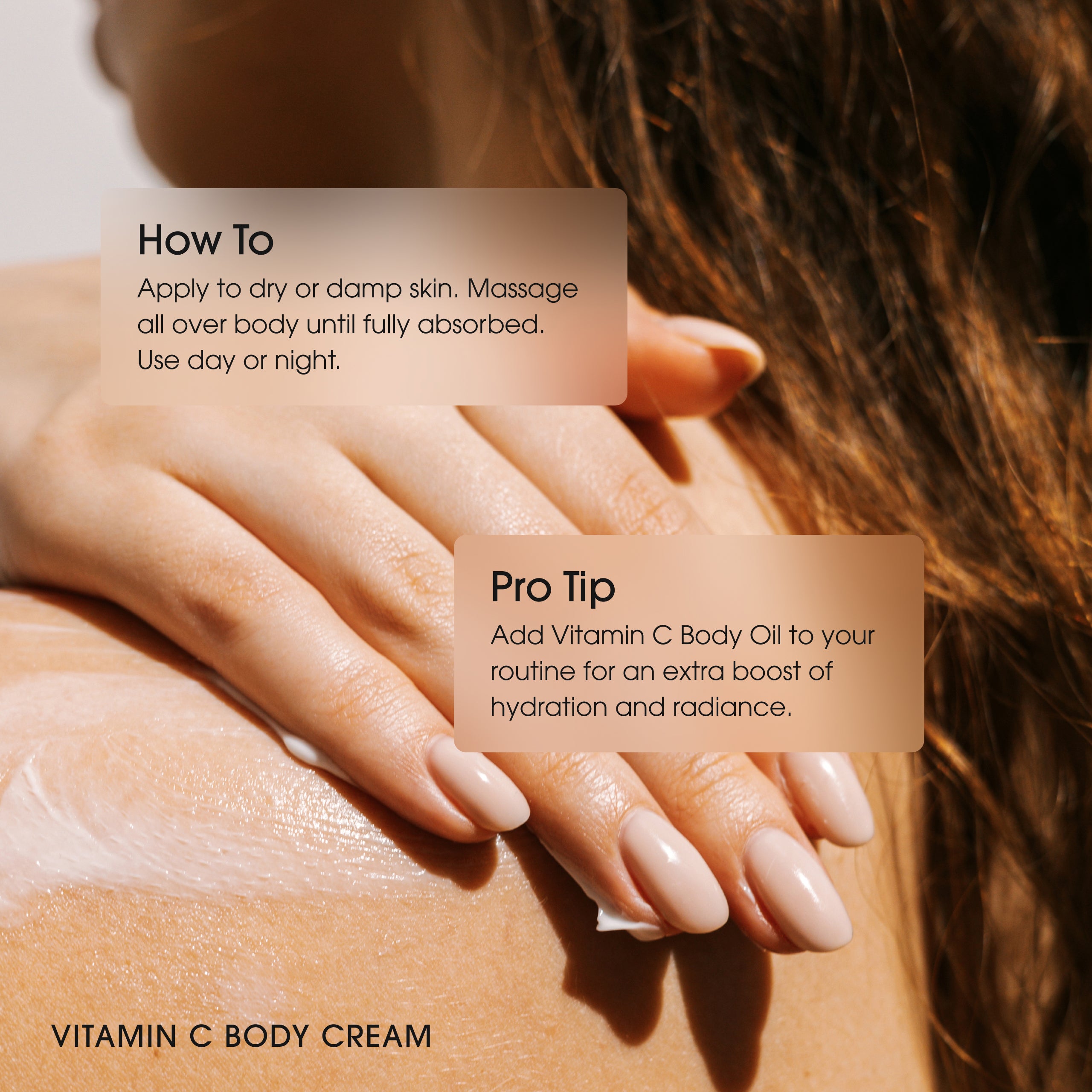Advanced Clinicals Vitamin C Body Cream Körpercreme 16oz Aufhellend