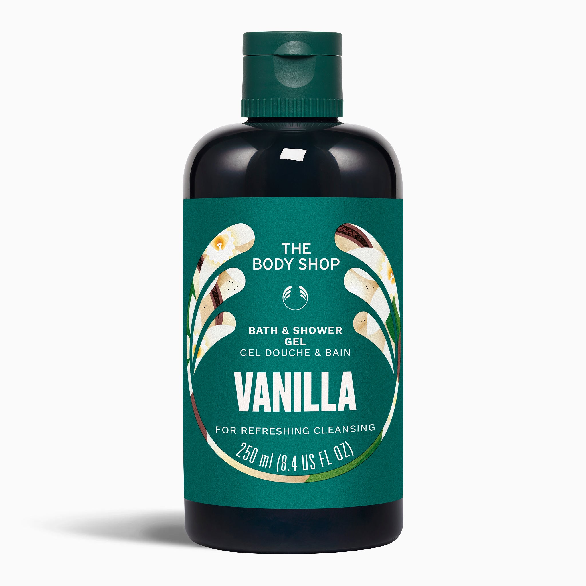 The Body Shop Vanilla Bath & Shower Gel Duschgel 250 ml Vanille