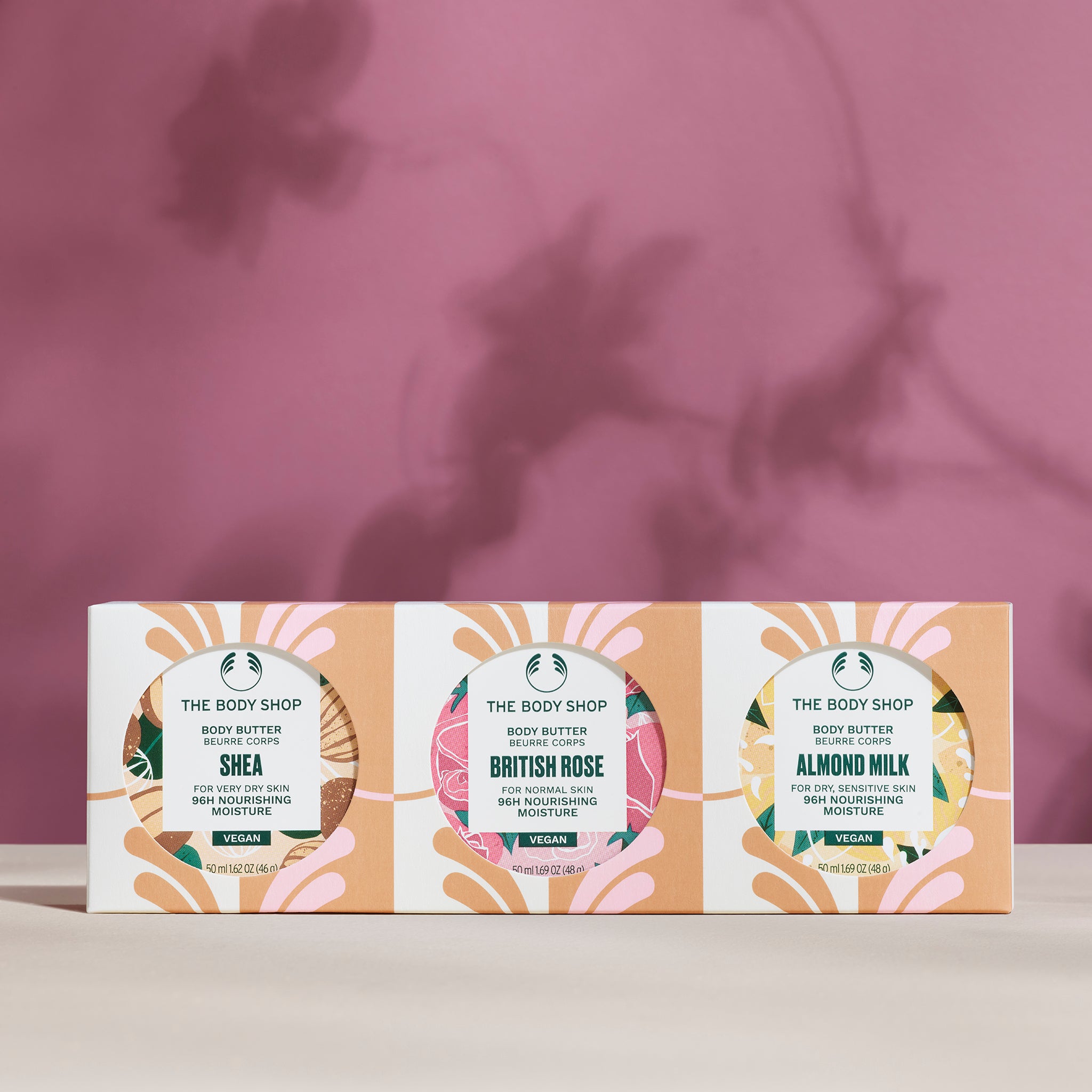 The Body Shop Body Butter Trio Körperbutter 3x50 ml