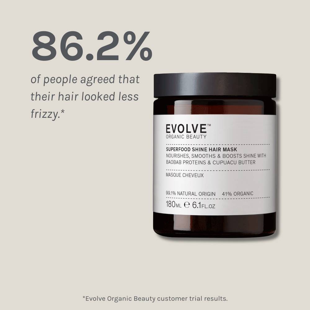 Evolve Organic Beauty Superfood Shine Haarmaske Glanz