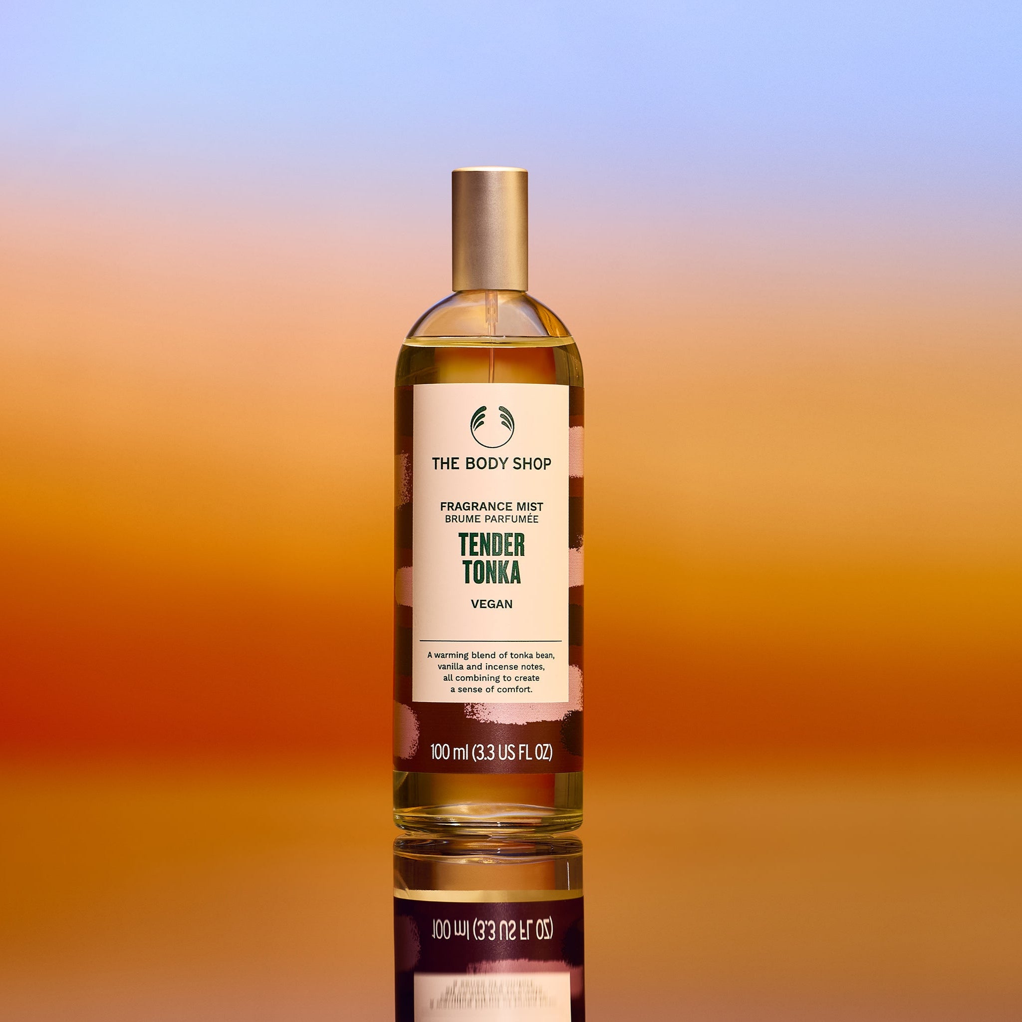 The Body Shop Tender Tonka Fragrance Mist 100 ml warm