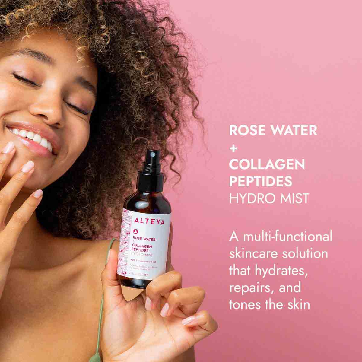 Alteya Rose Water Gesichtswasser Toner Hyaluron 120 ml