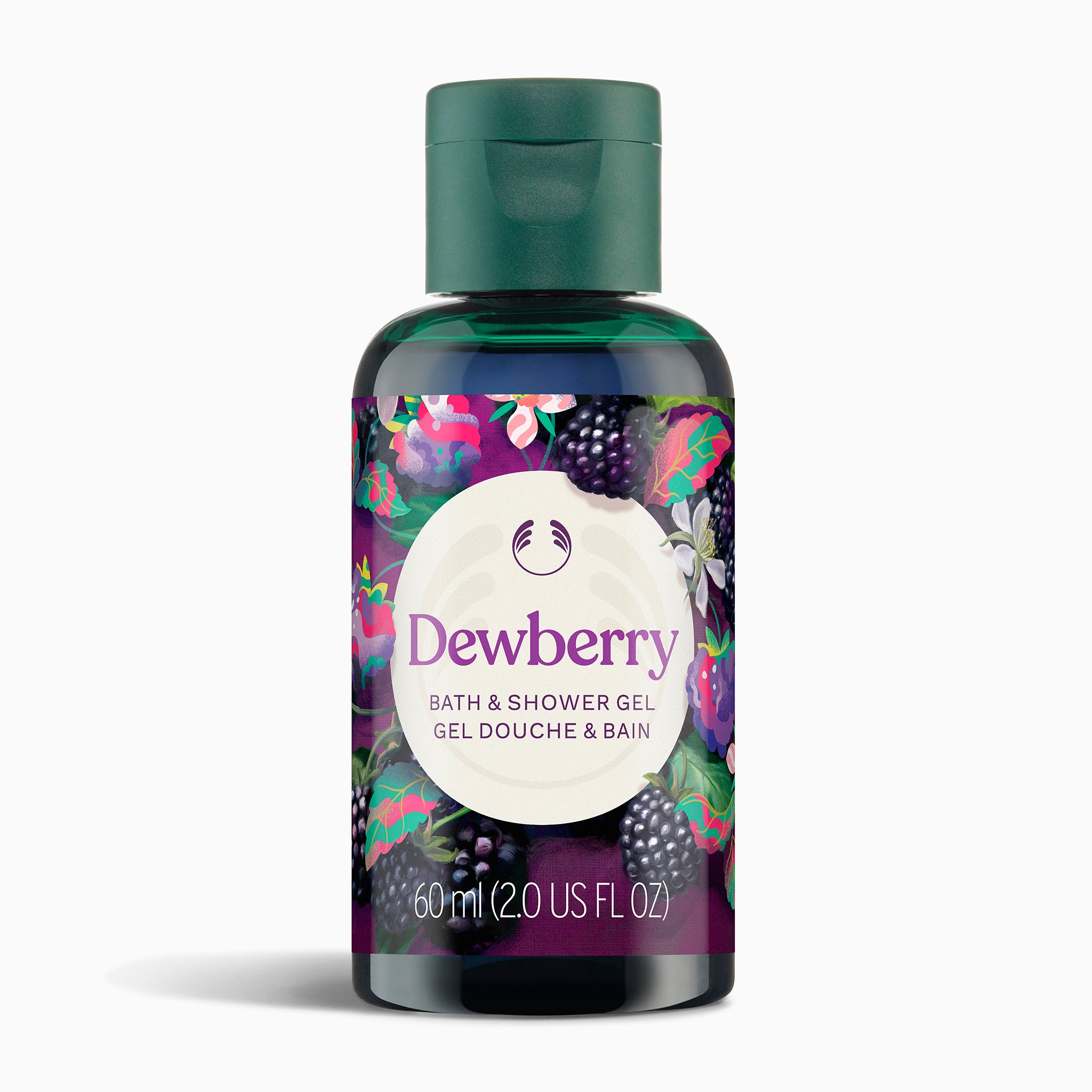 The Body Shop Dewberry Bath & Shower Gel Duschgel 60 ml fruchtig