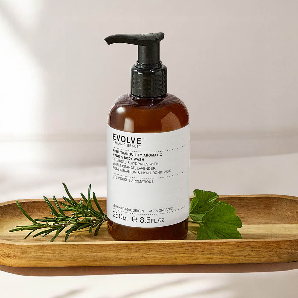 Evolve Pure Tranquility Hand & Body Wash Duschgel Blutorange