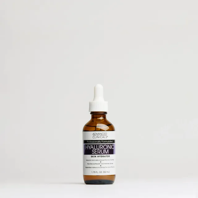 Advanced Clinicals Hyaluronic Acid Gesichtsserum Grüner Tee