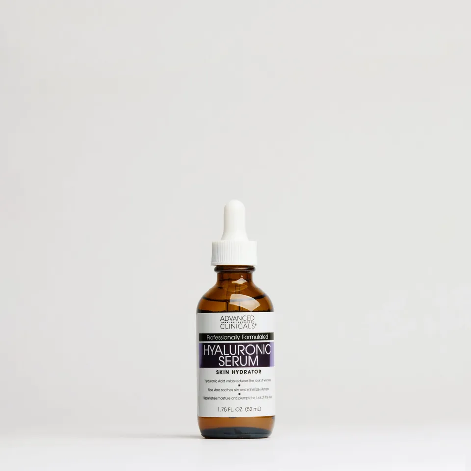 Advanced Clinicals Hyaluronic Acid Gesichtsserum Grüner Tee