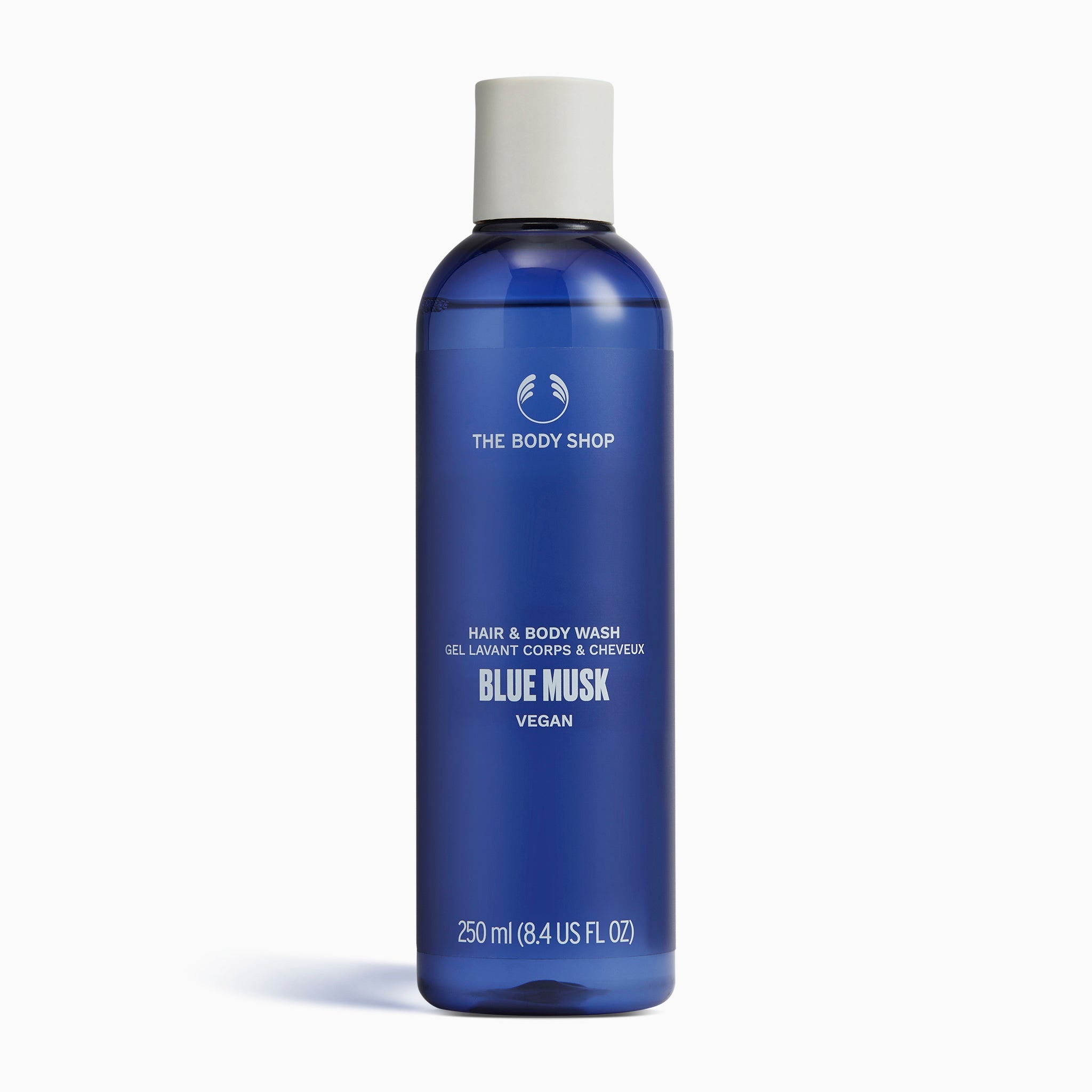 The Body Shop Blue Musk Hair & Body Wash 250 ml Moschus