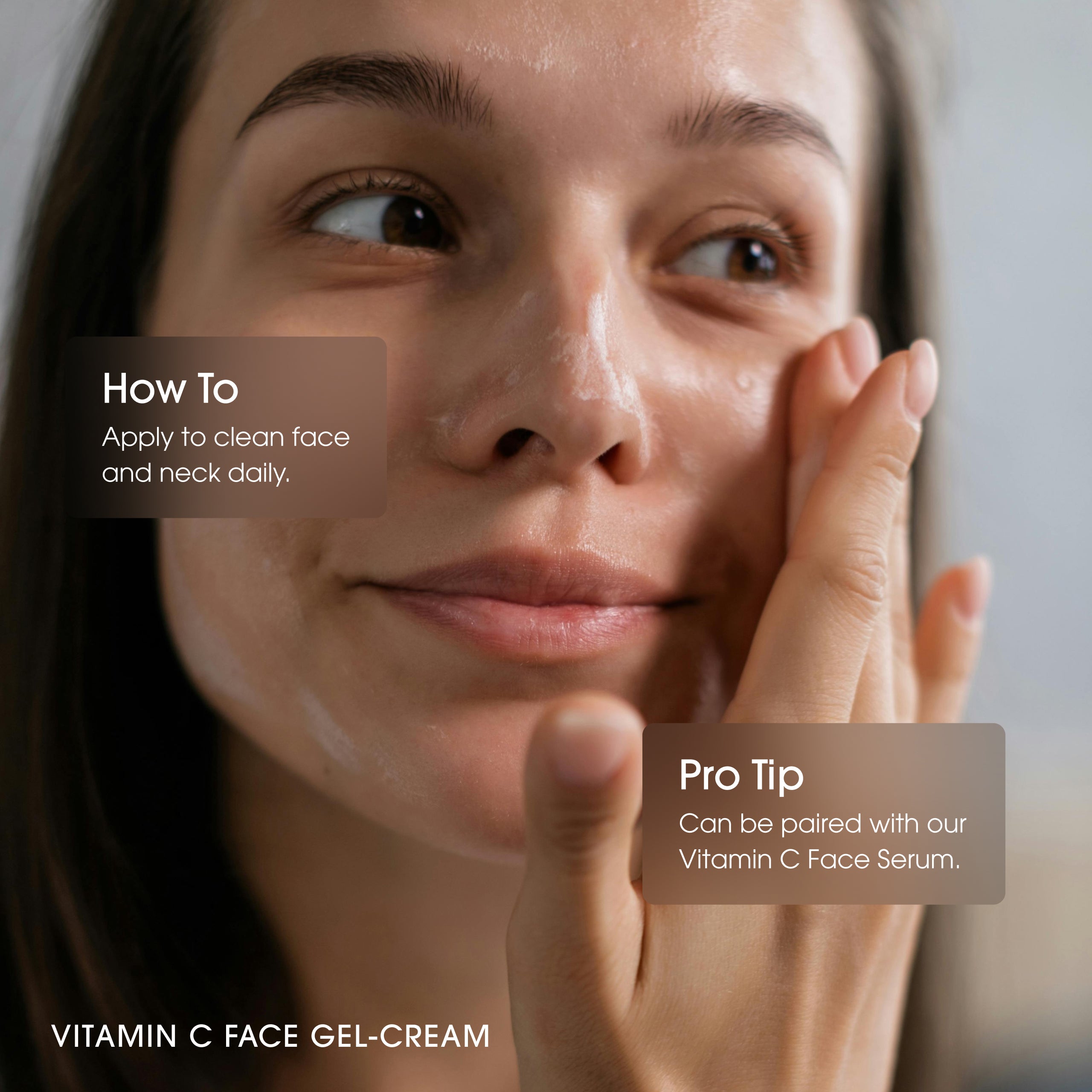 Advanced Clinicals Face Creams Vitamin C Gel-Creme Niacinamid