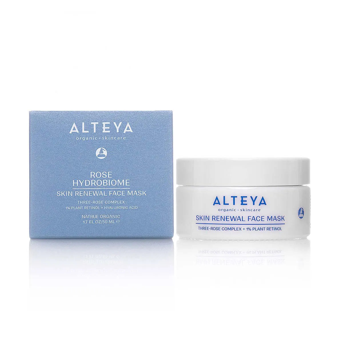 Alteya Organics Rose Hydrobiome Skin Renewal Gesichtsmaske 50 ml