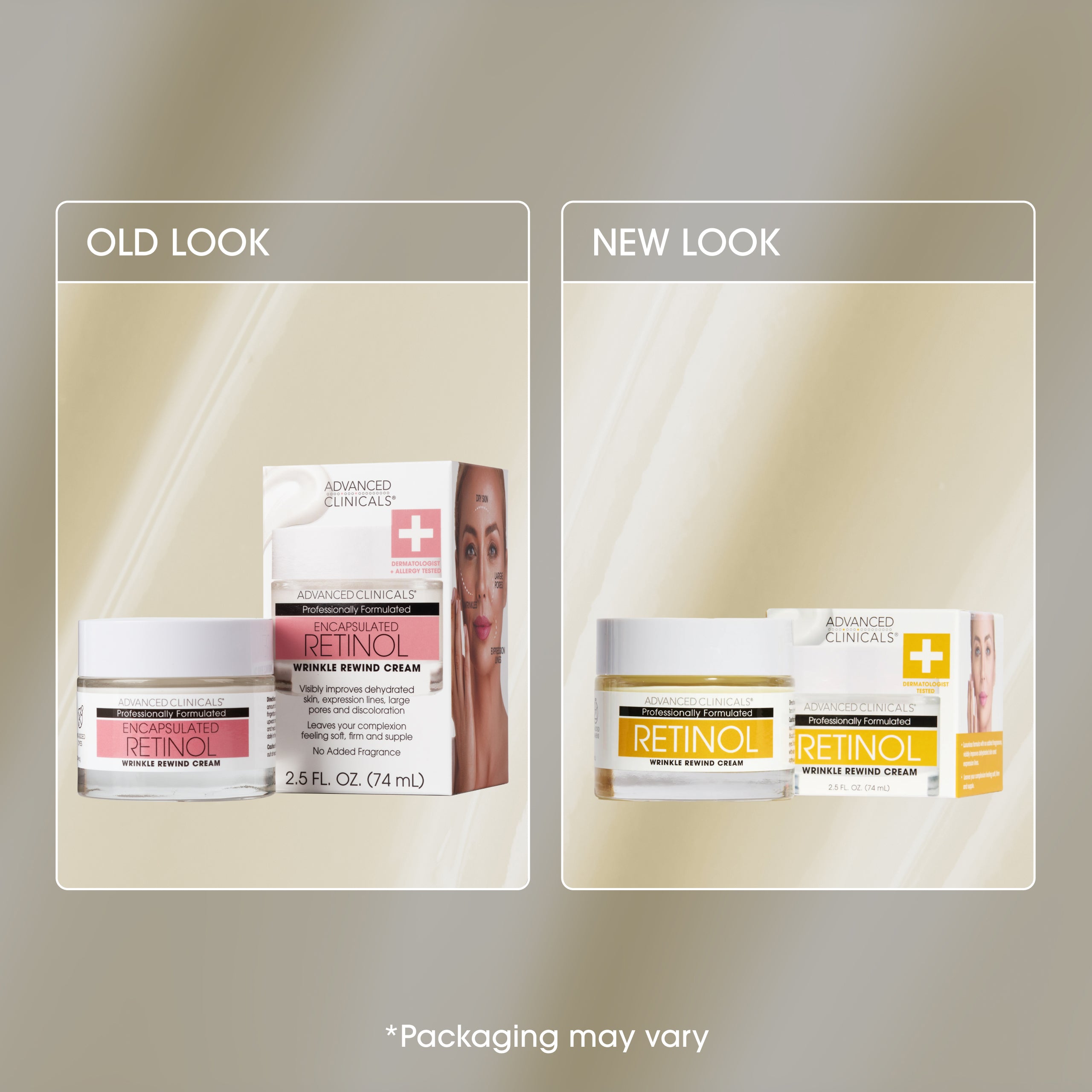 Advanced Clinicals Retinol Face Cream Retinol Anti-Falten