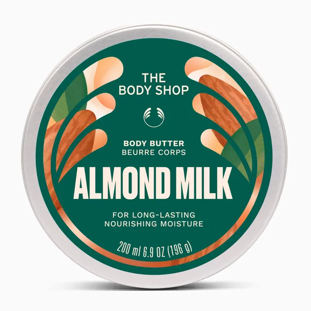The Body Shop Almond Milk Körperbutter 200 ml für trockene Haut
