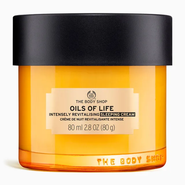 The Body Shop Oils of Life Sleeping Cream Nachtcreme 80 ml