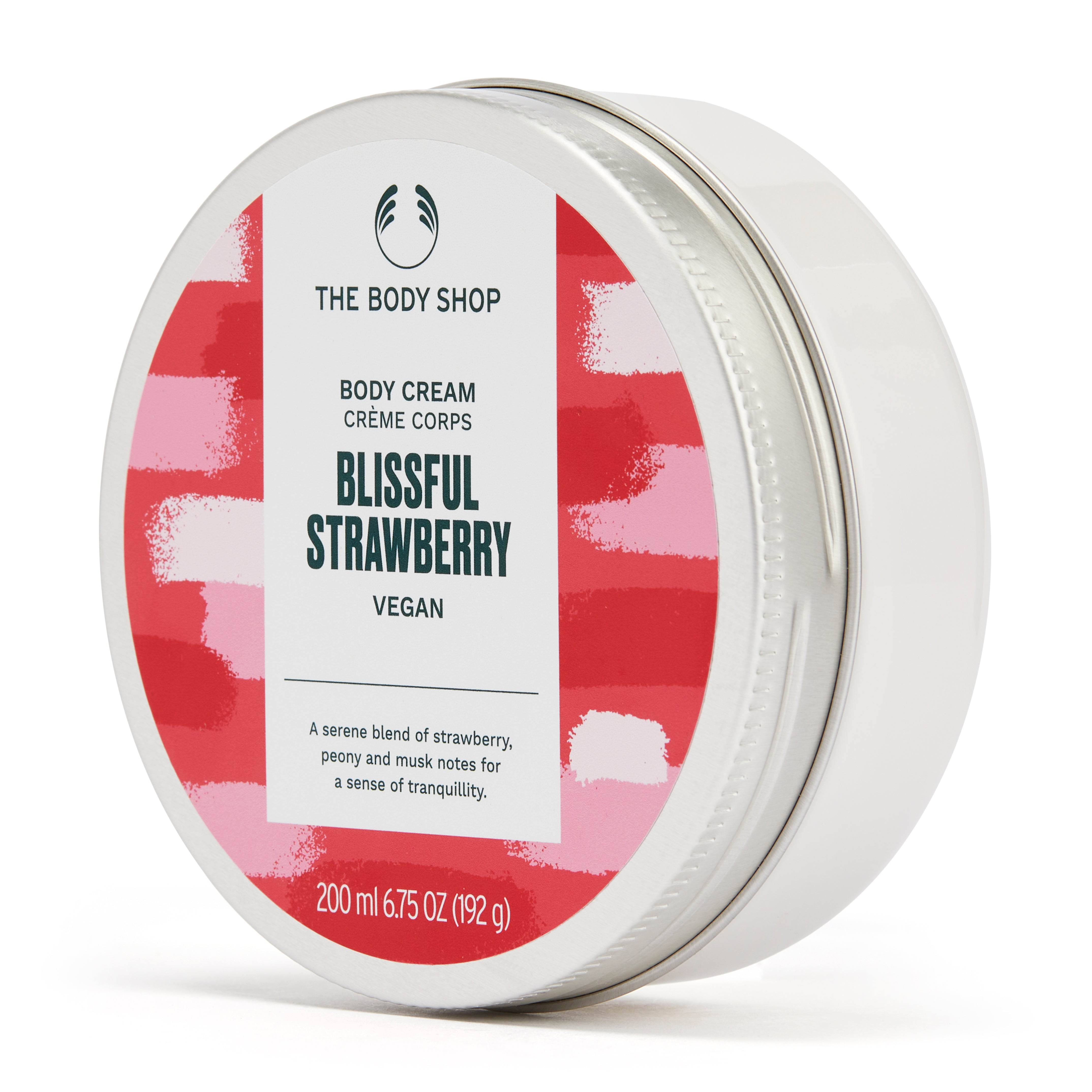 The Body Shop Blissful Strawberry Body Cream 200 ml Erdbeere