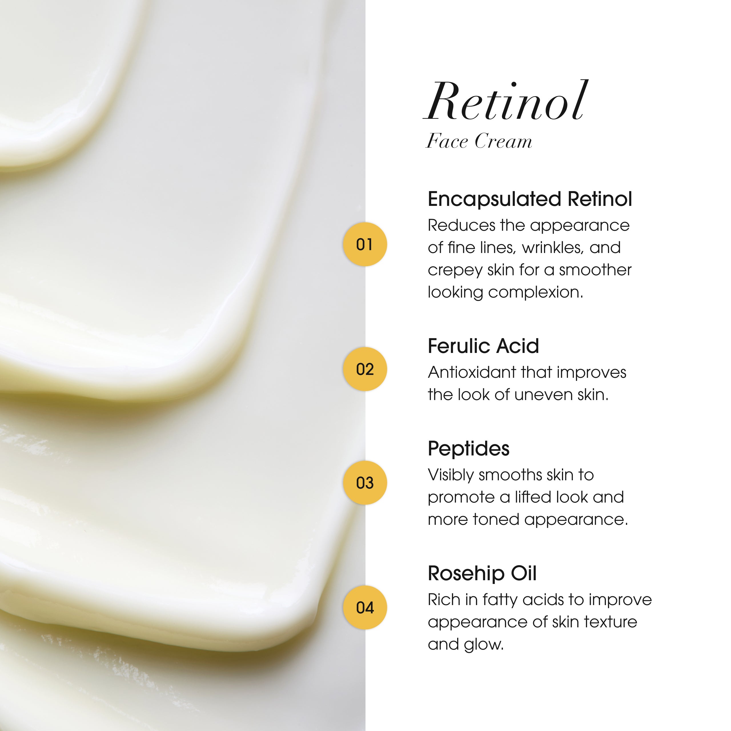 Advanced Clinicals Retinol Face Cream Retinol Anti-Falten