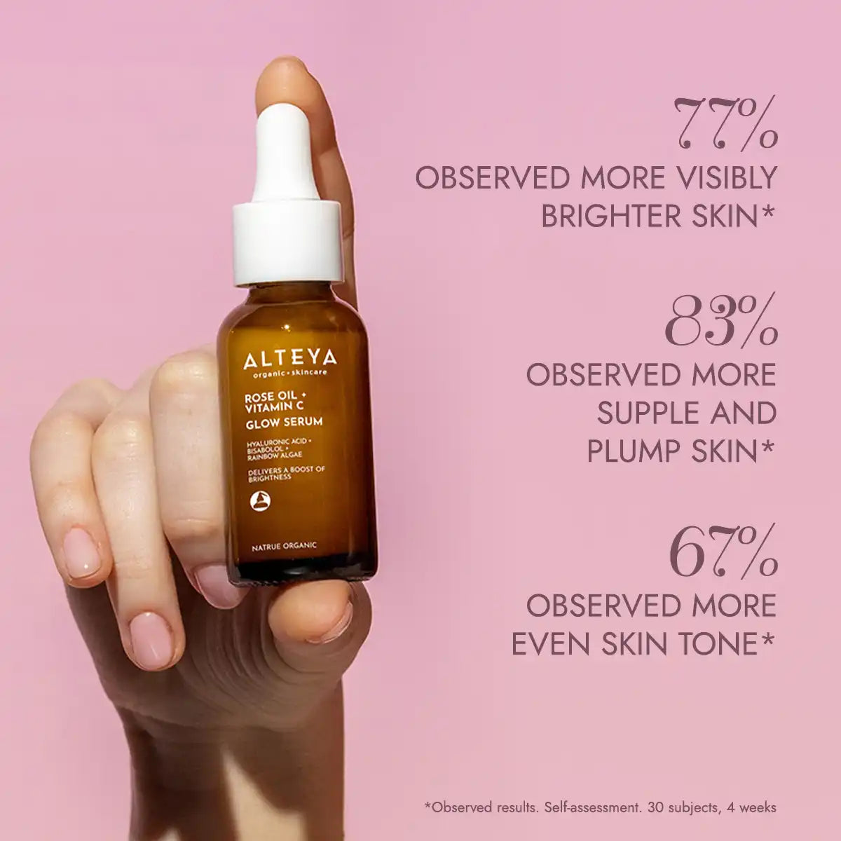 Alteya Luminous Rose Glow Serum Vitamin C 30 ml