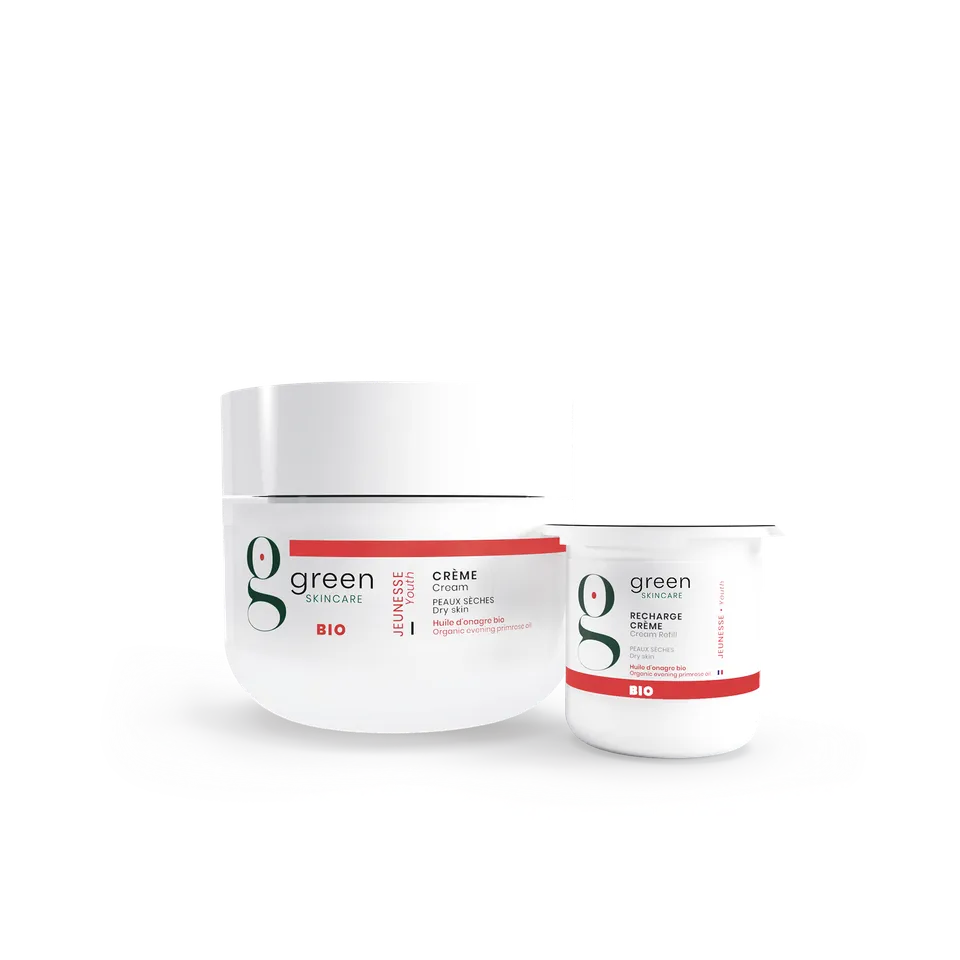 GREEN SKINCARE JEUNESSE Crème Gesichtscreme trockene Haut Hyaluron
