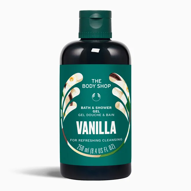 The Body Shop Vanilla Bath & Shower Gel Duschgel 250 ml Vanille