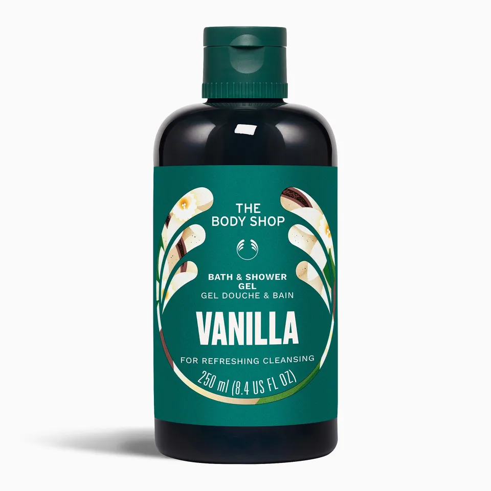 The Body Shop Vanilla Bath & Shower Gel Duschgel 250 ml Vanille