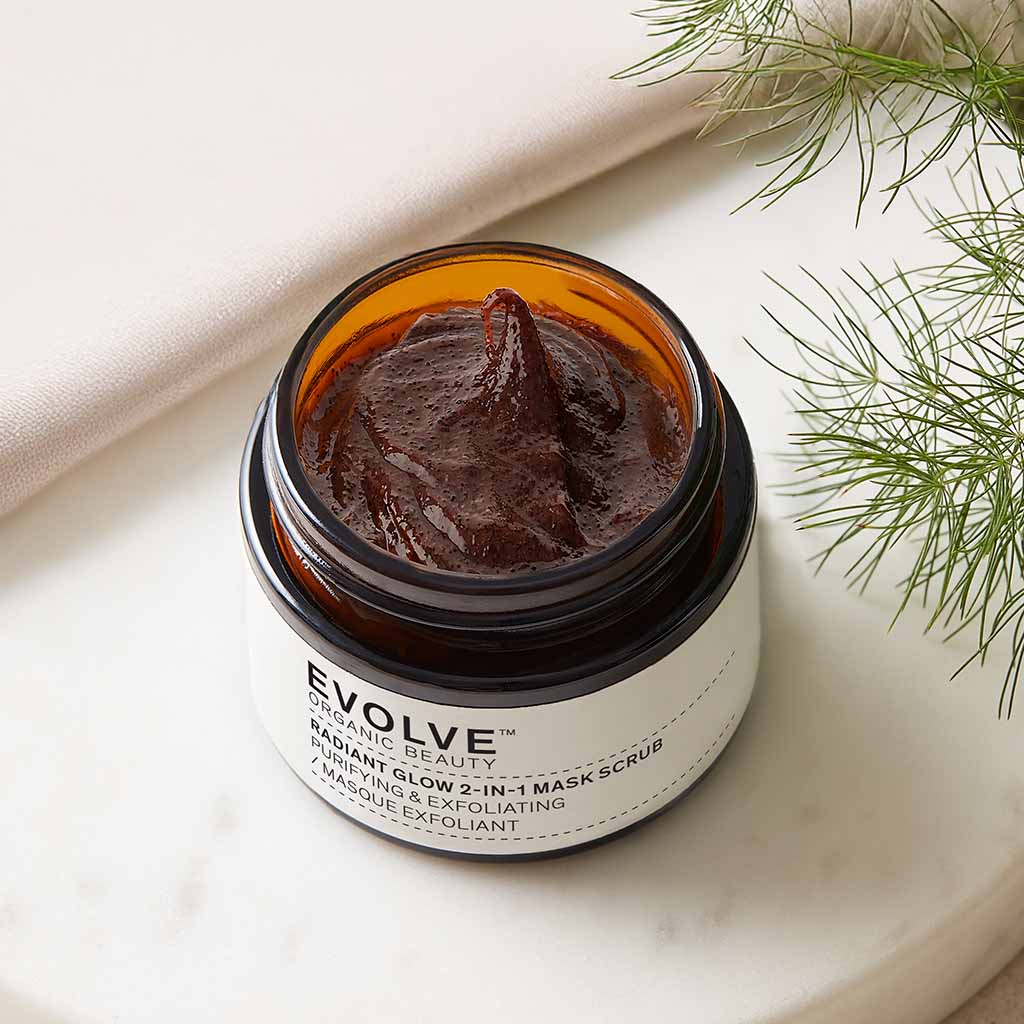 Evolve Radiant Glow 2-in-1 Mask Scrub Gesichtsmaske