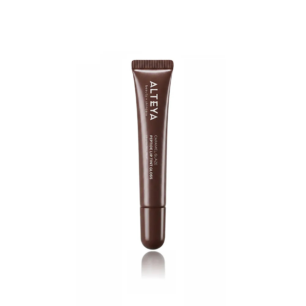 Alteya Organic Lip Care Peptide Lip Tint Gloss Caramel Glaze 10 ml
