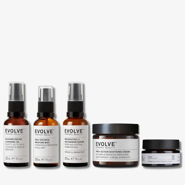 Evolve Organic Beauty Perfect Skin Gesichtscreme Set Hyaluron