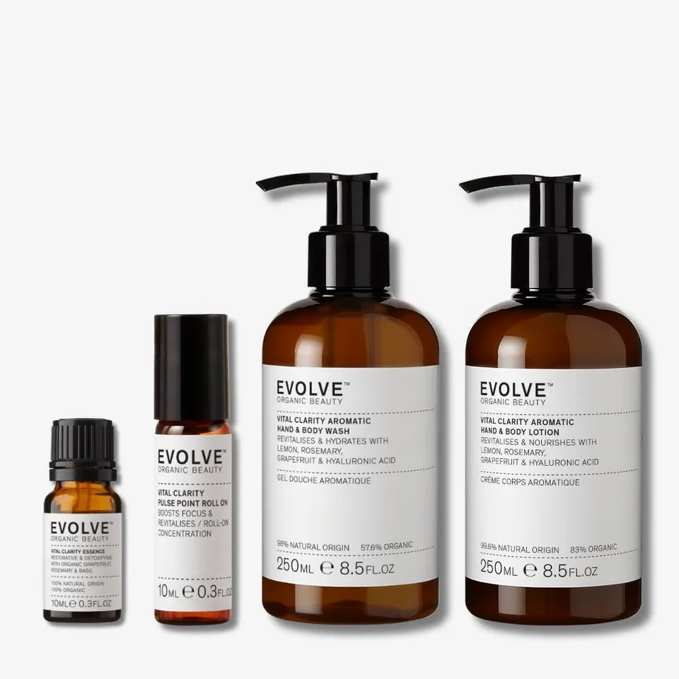 Evolve Organic Beauty Vital Clarity Focus Ritual Pflegeset