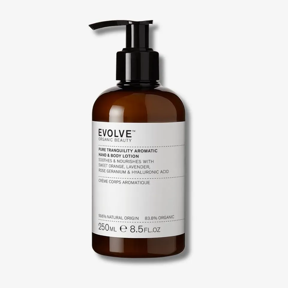 Evolve Organic Beauty Pure Tranquility Hand & Body Lotion Sheabutter