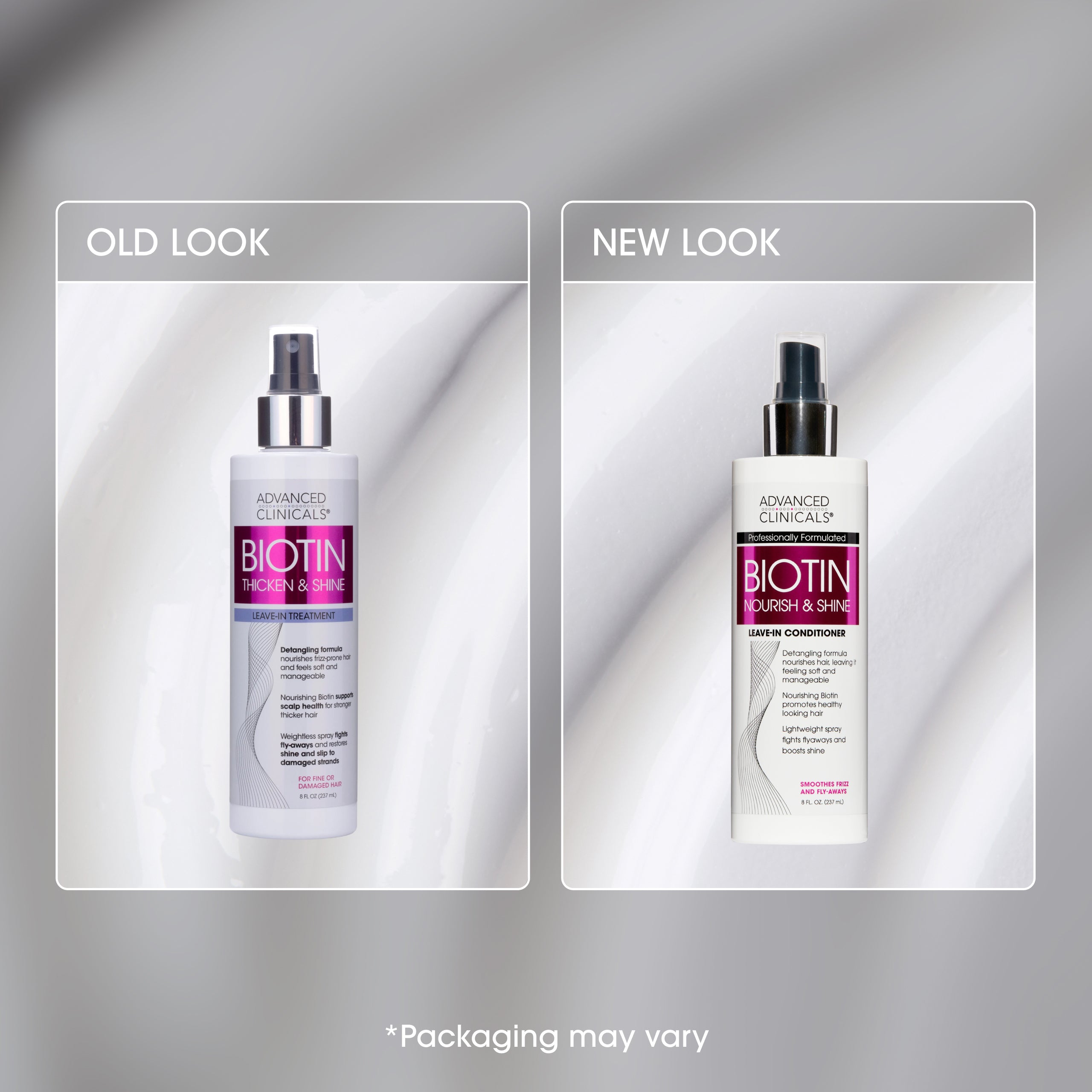Advanced Clinicals Biotin Leave-In Conditioner Spray Glanz