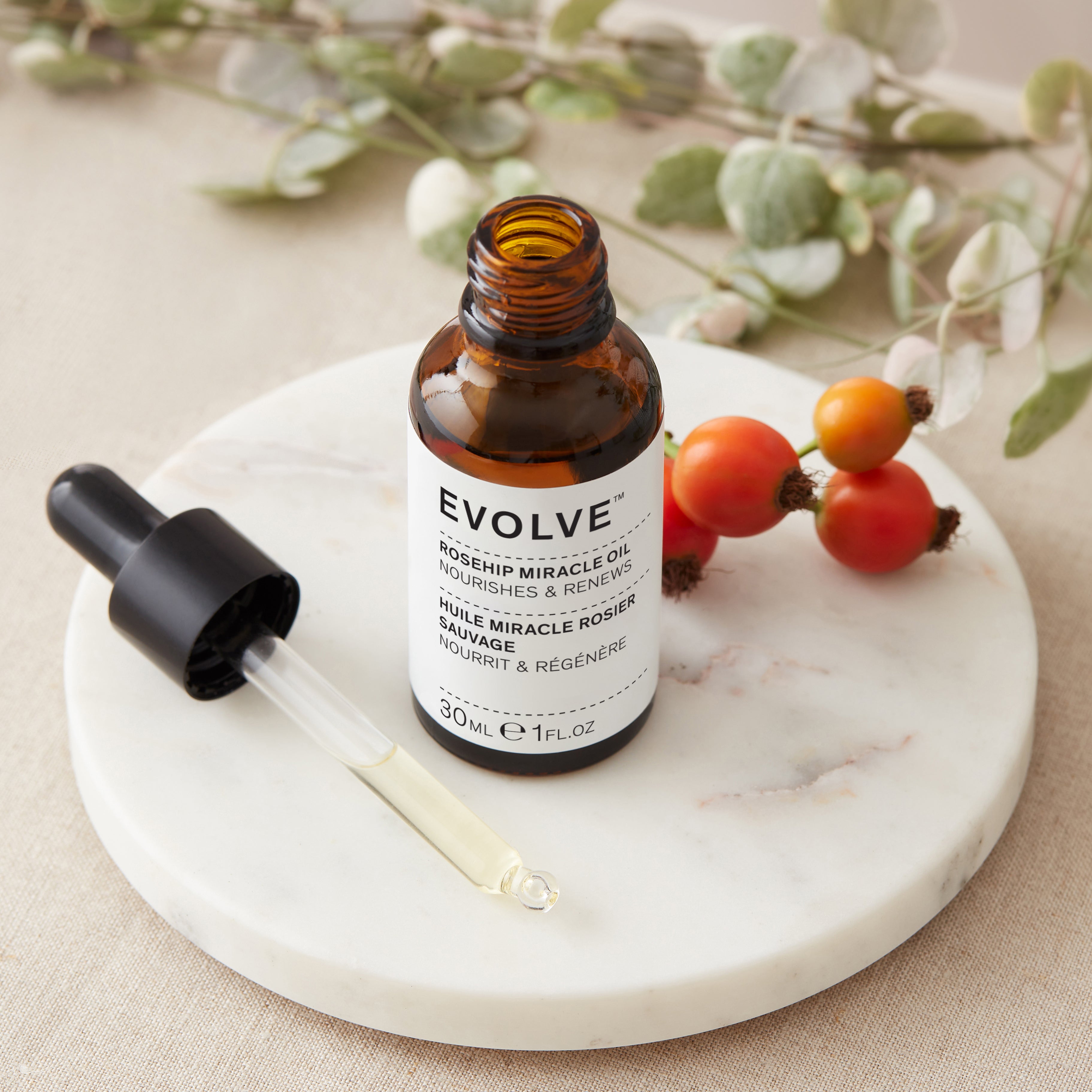 Evolve Rosehip Miracle Oil Gesichtsöl Rose Vanille