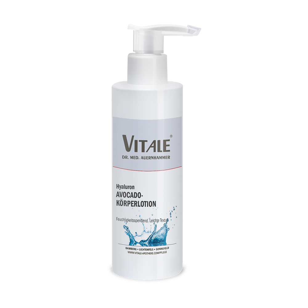 VITALE Avocado-Körperlotion Bodylotion für trockene Haut