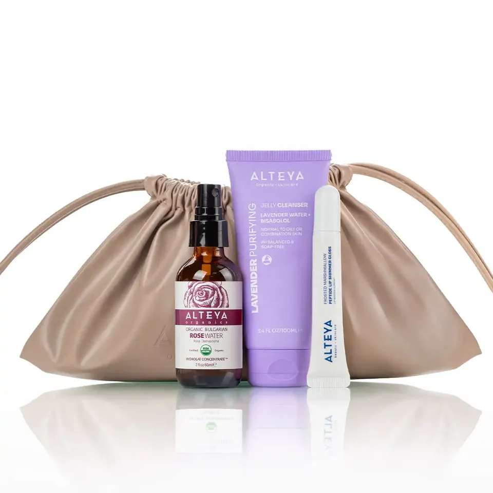 Alteya Organic Body Care Travel Set Summer Tan 3-teilig