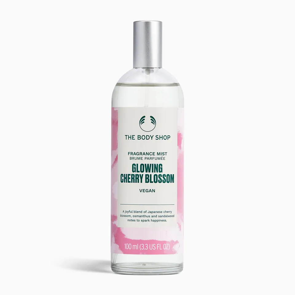 The Body Shop Glowing Cherry Blossom Bodyspray 100 ml blumig