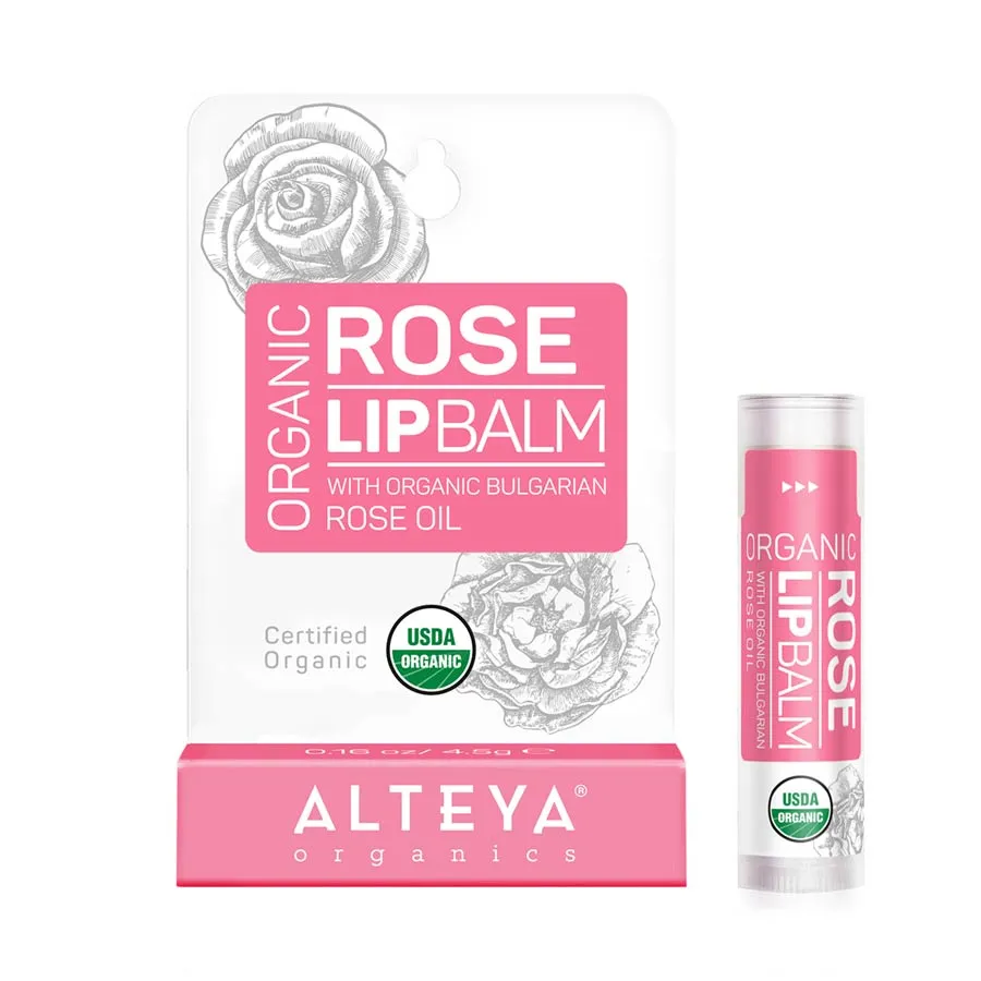 Alteya Rose Lip Balm Bio-Lippenbalsam Rosenöl